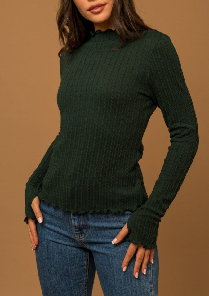 Hunter Green Long Sleeve