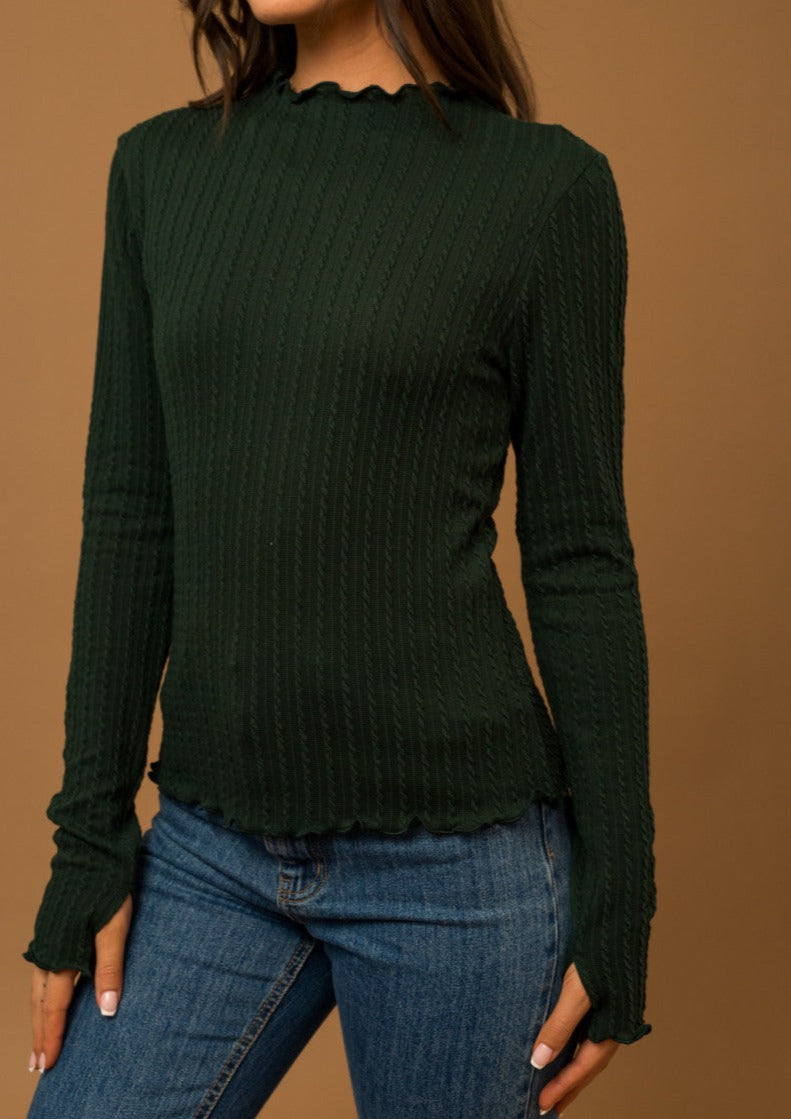 Hunter Green Long Sleeve