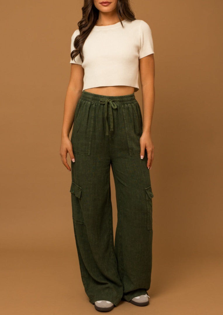 Soft Cargo Pants