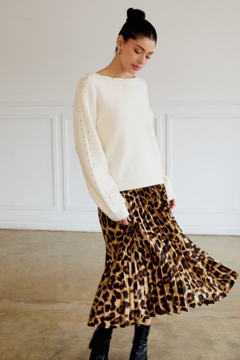 Soft Boat Neck Sweater