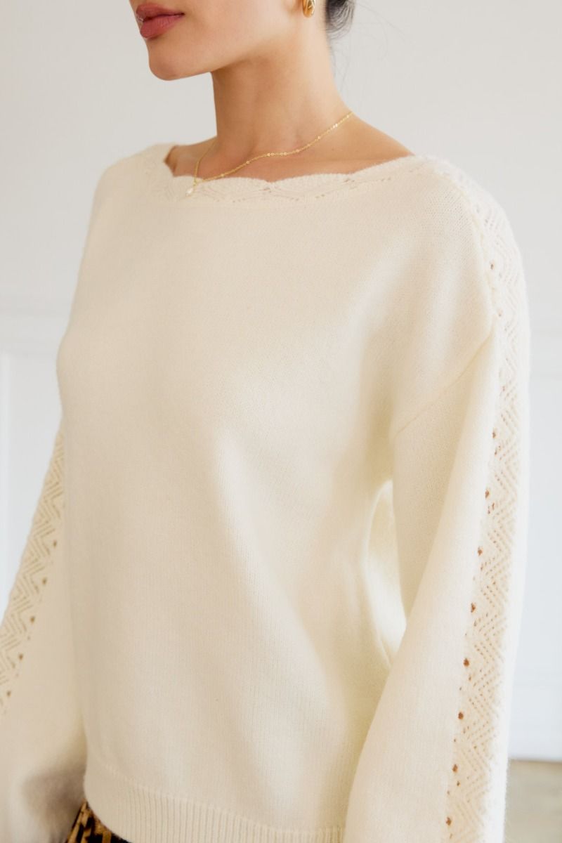 Soft Boat Neck Sweater