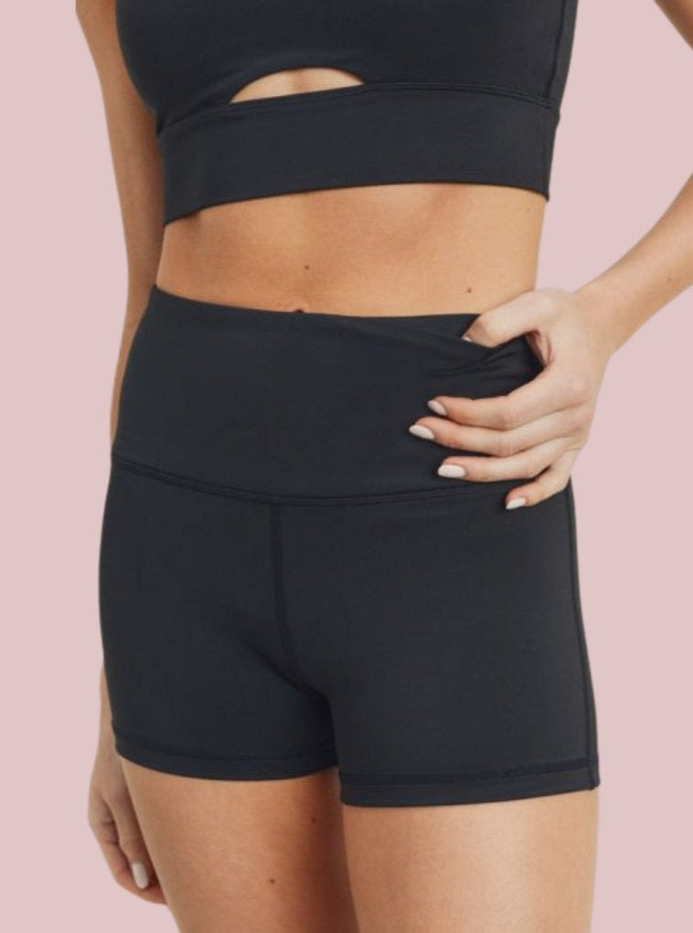 Eco Friendly High-Waist Shorts