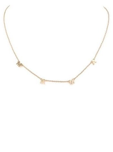 MAMA Charm Necklace