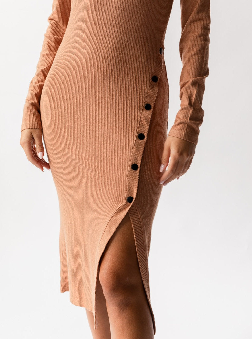Old Money Turtleneck Sweater Dress