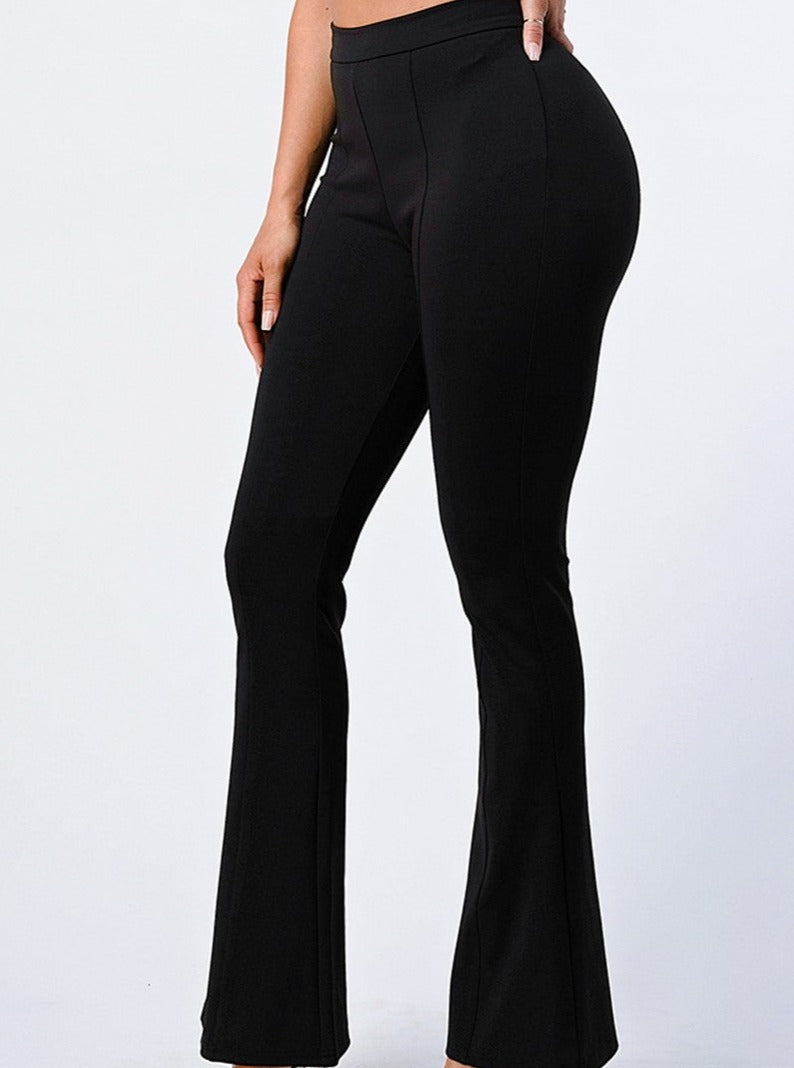 Perfect Flare Trouser - Black