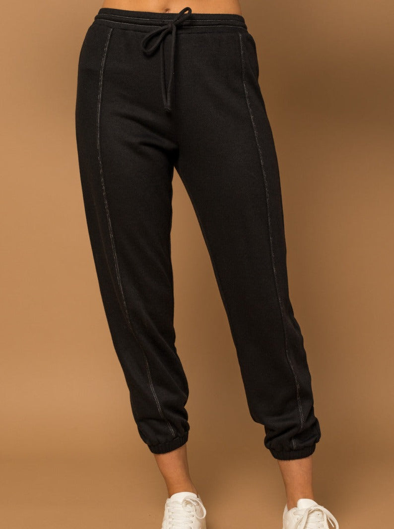 Contrast Stitch Jogger