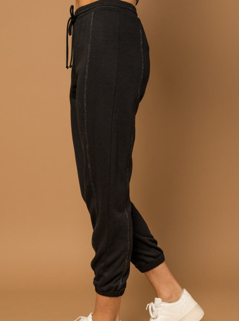 Contrast Stitch Jogger