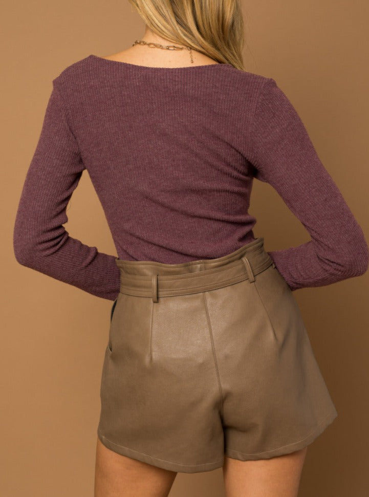 Twist Front Bodysuit