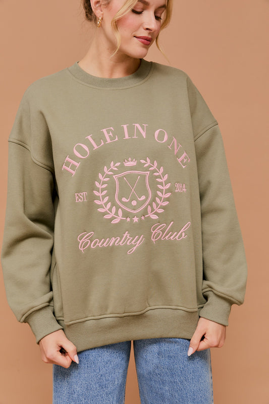 Hole In One Country Club Sweatshirt